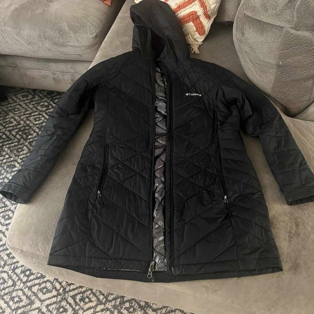 Womens Columbia Heavenly Long Omniheat Jacket Size Large